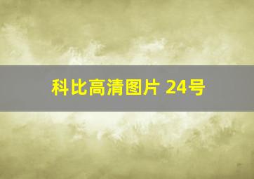 科比高清图片 24号